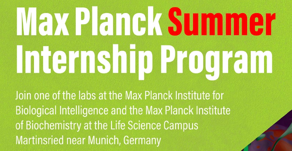 Max Planck Summer Internship Program - MaxSIP